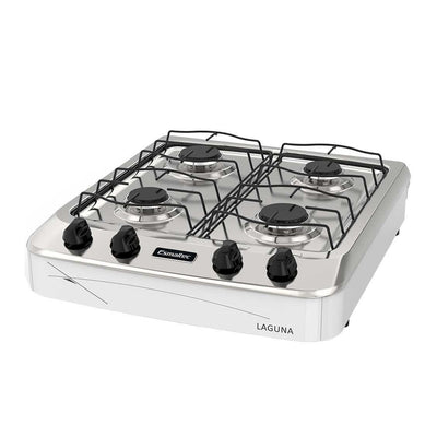 Fogão de Mesa 4 Bocas Branco Laguna - Esmaletc
