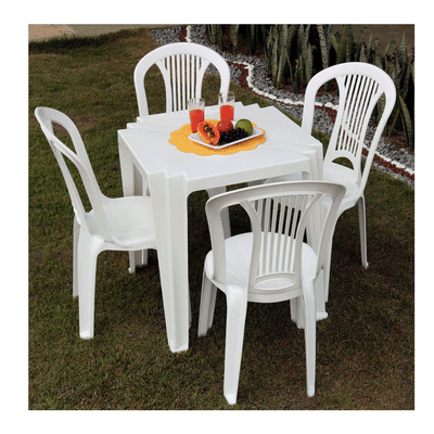 Mesa Tramontina Tambaú em Polipropileno Branco