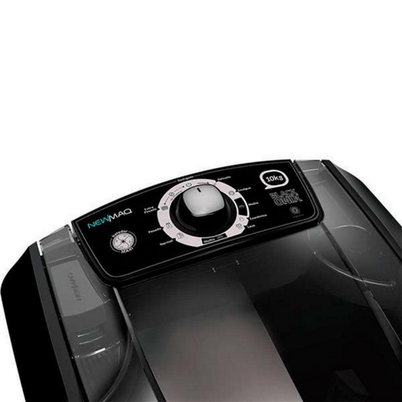 LAVADORA NEWMAQ SEMI AUTO 10KG PRETA
