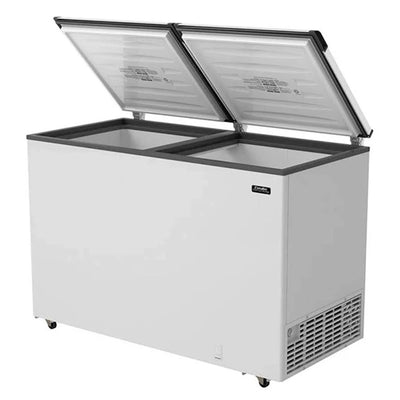 Freezer Horizontal Esmaltec 2 Tampas 437L Branco - ECH500