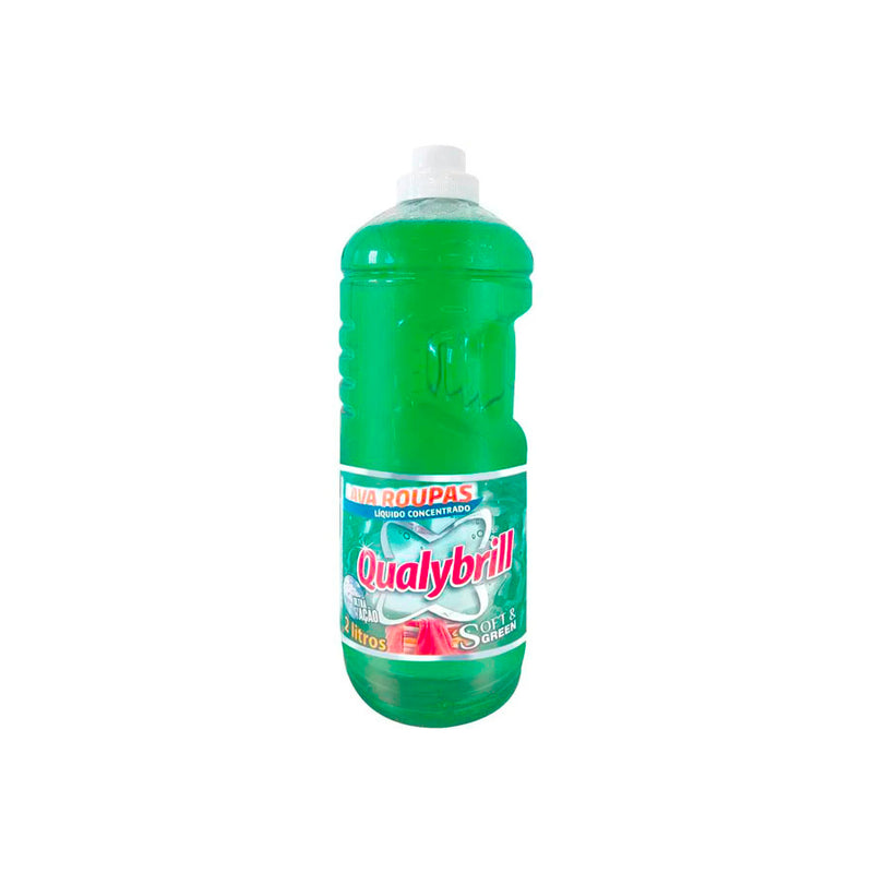 Lava Roupas Líquido Green Qualybrill 2 Litros