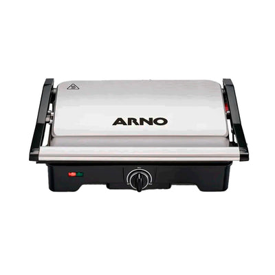 Grill Sanduicheira Arno GNOX Dual Abertura 180º 1100W - Inox - 110 Volts