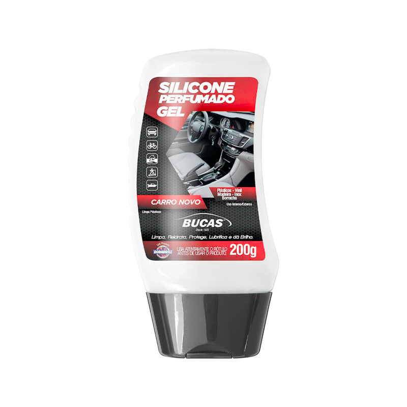 Buscas Silicone Gel Carro Novo 200g