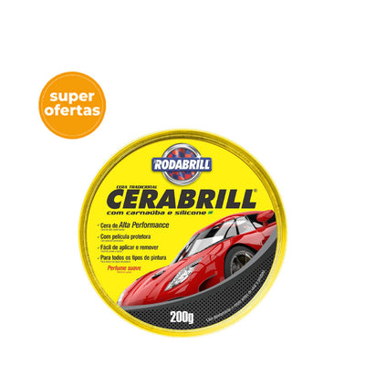 Cera Tradicional 200g - Rodabrill