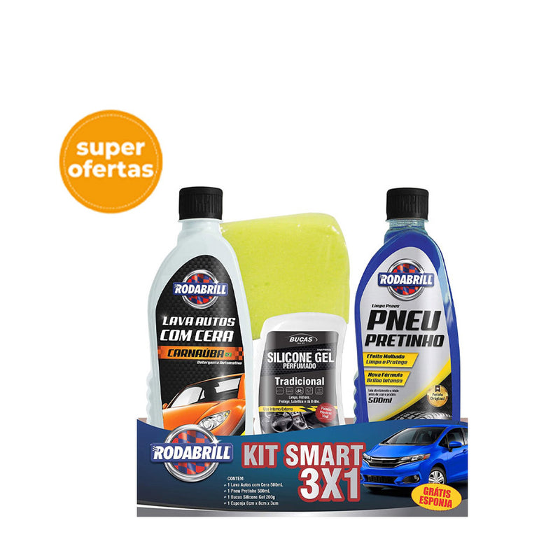 Kit Smart 3 em 1 - Rodabrill