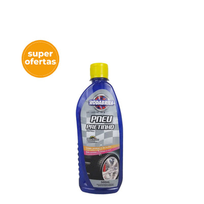Limpa Pneu Pretinho 500ml - Rodabrill