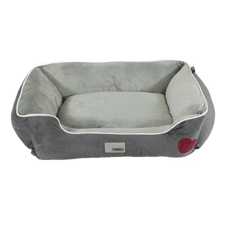 CAMINHA PARA CACHORRO CINZA MÉDIA