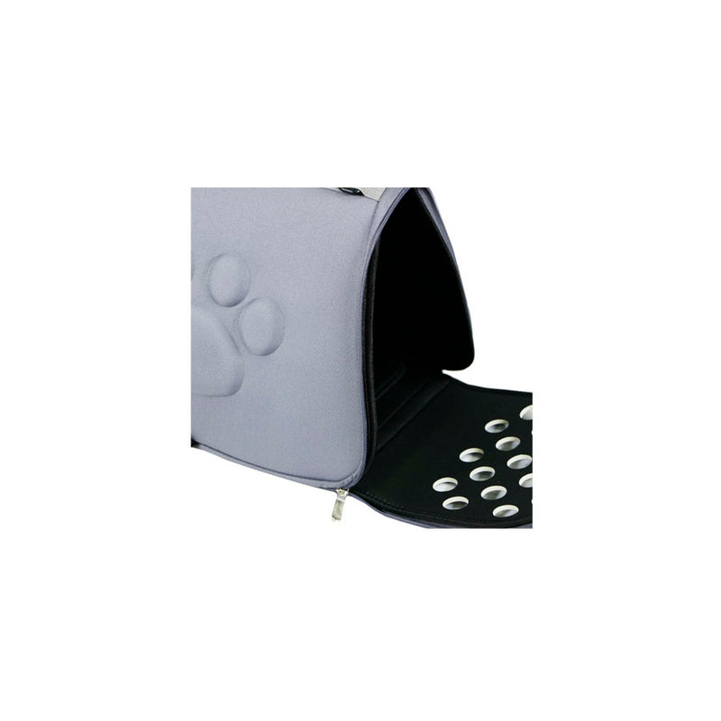 Bolsa De Transporte Para Pets - Cinza- Medio