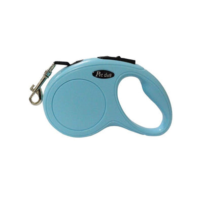 GUIA RETRÁTIL P/ PETS AZUL 5M SZ-0003