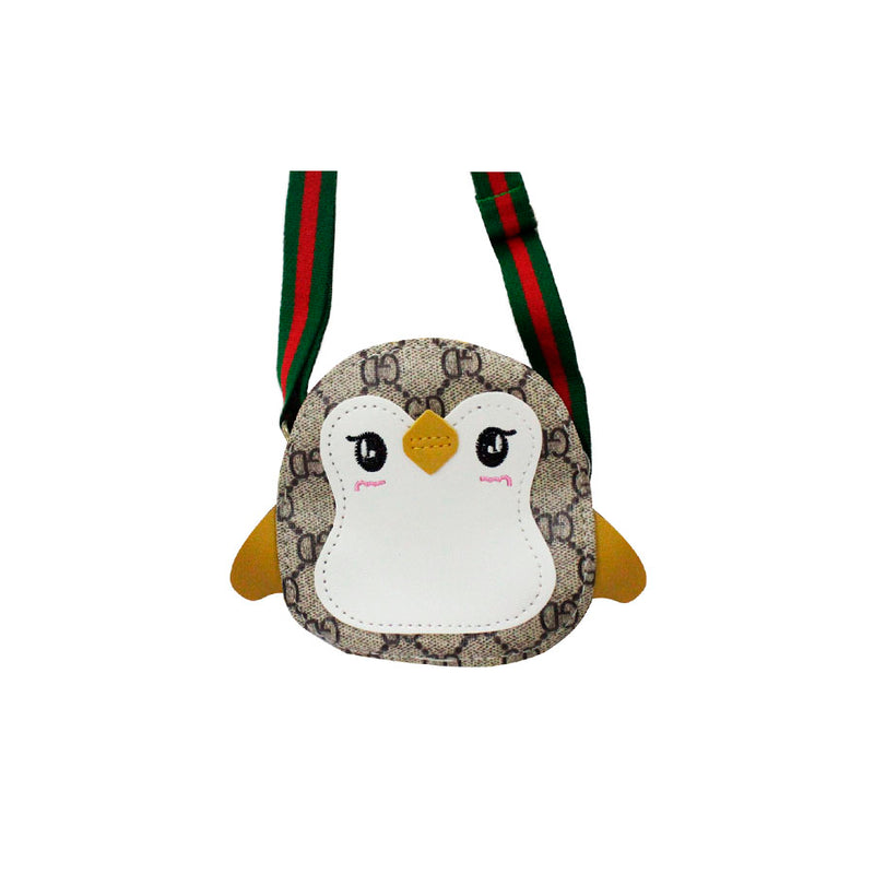 Mini Bolsa Infantil Com Alça Estilo Pinguim