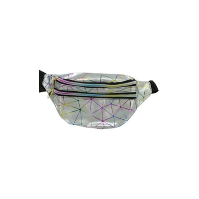 Pochete Holografica Metalizada Neon.