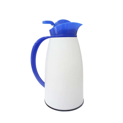GARRAFA TÉRMICA PLÁSTICA AZUL 1LT
