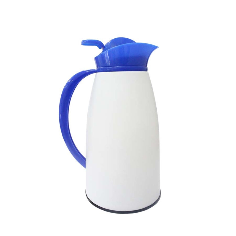 GARRAFA TÉRMICA PLÁSTICA AZUL 1LT
