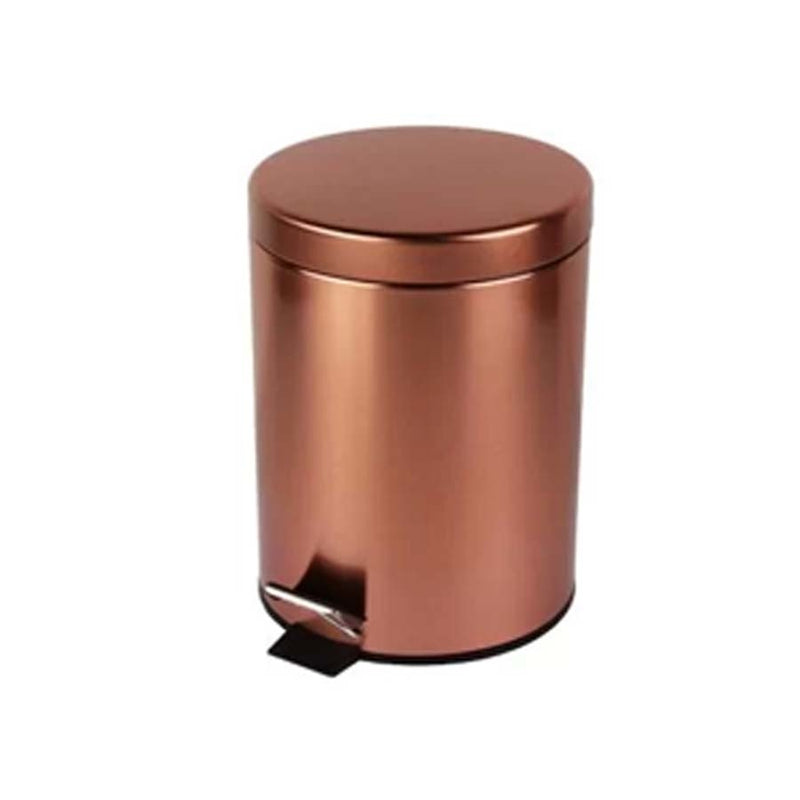 Cesto De Lixo Metalizado COBRE 12l