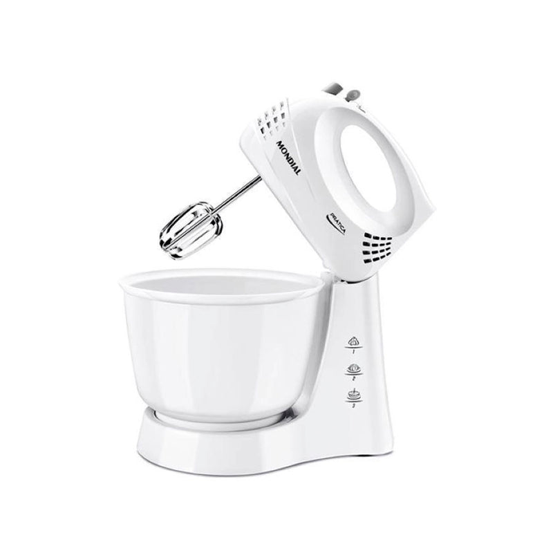 Batedeira Mondial Power Prática 400W 3,6L 127V Branca
