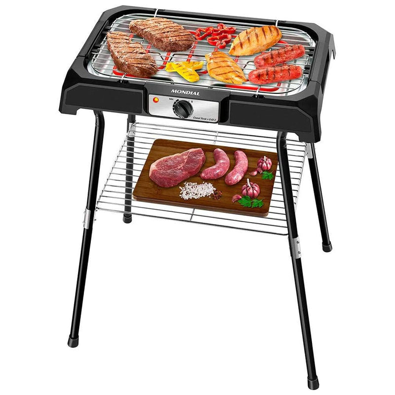 Churrasqueira Elétrica Grand Steak & Grill II 110V - Mondial