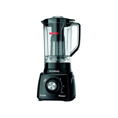 Liquidificador Mondial Turbo Power 550W 127V PRETO