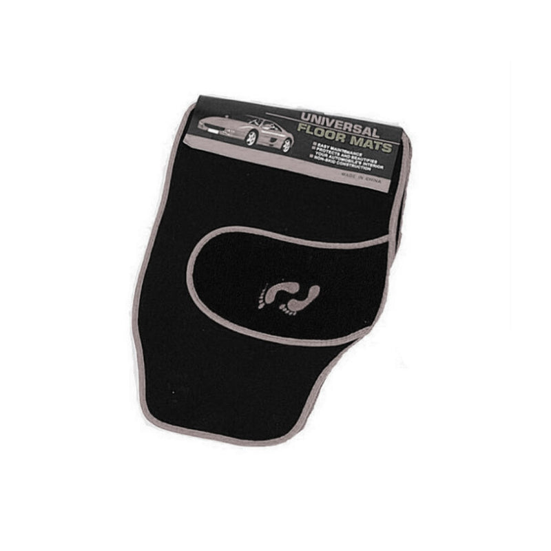Tapete para Carro Universal Cinza 4 Peças