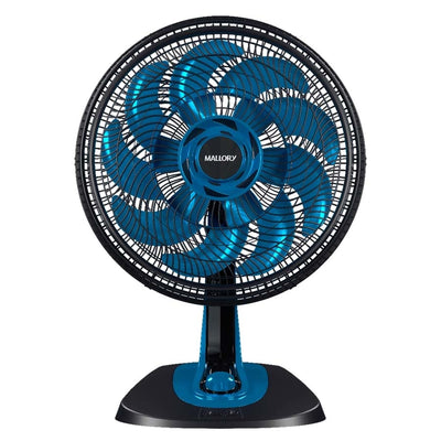 VENTILADOR DE MESA 40CM MALLORY NEO AIR 15 PRETO E AZUL - 127V