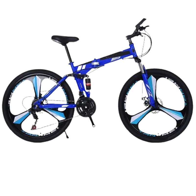 Bicicleta Sunovo Aro 29 S4 Dobrável Azul