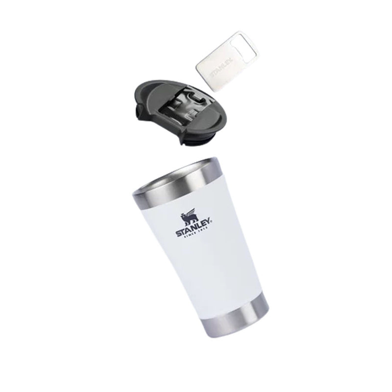 COPO TÉRMICO DE CERVEJA COM TAMPA STANLEY POLAR 473ML