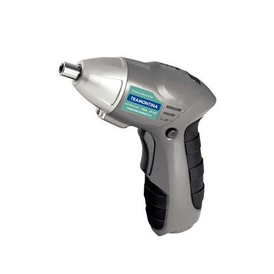 Parafusadeira 1/4"" 46 Peças Tramontina para Uso Doméstico a Bateria Ni-Cd 3,6 V com Maleta