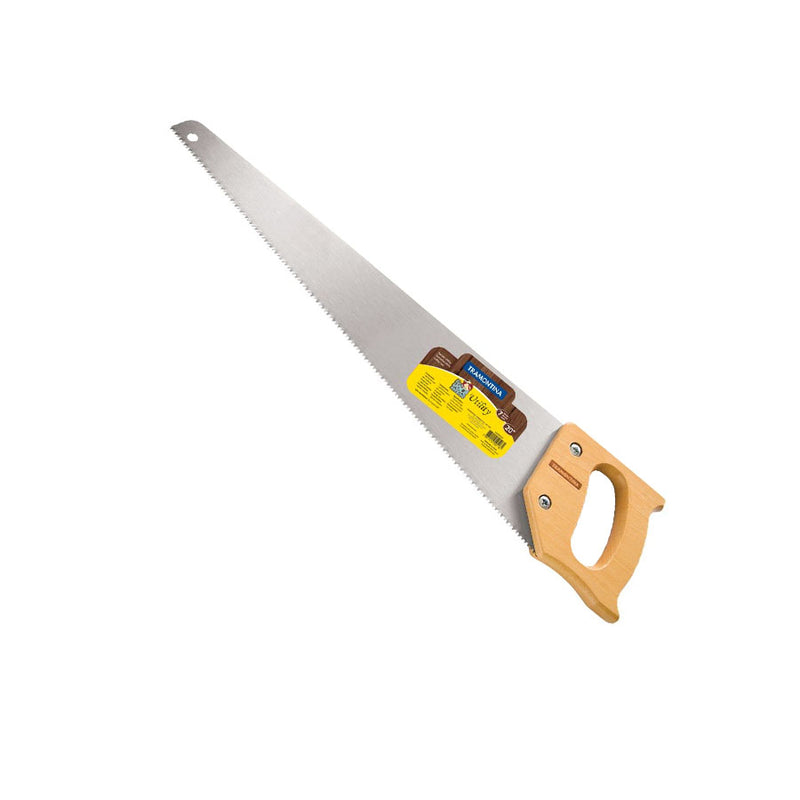 Serrote Tramontina Utility 20"" com 7 Dentes por Polegada Lâmina em Aço Especial e Cabo de Madeira
