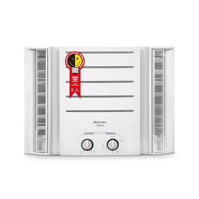 Ar Condicionado Janela Manual Springer Midea 7500 Btus Frio 127v 1F QCI078BB