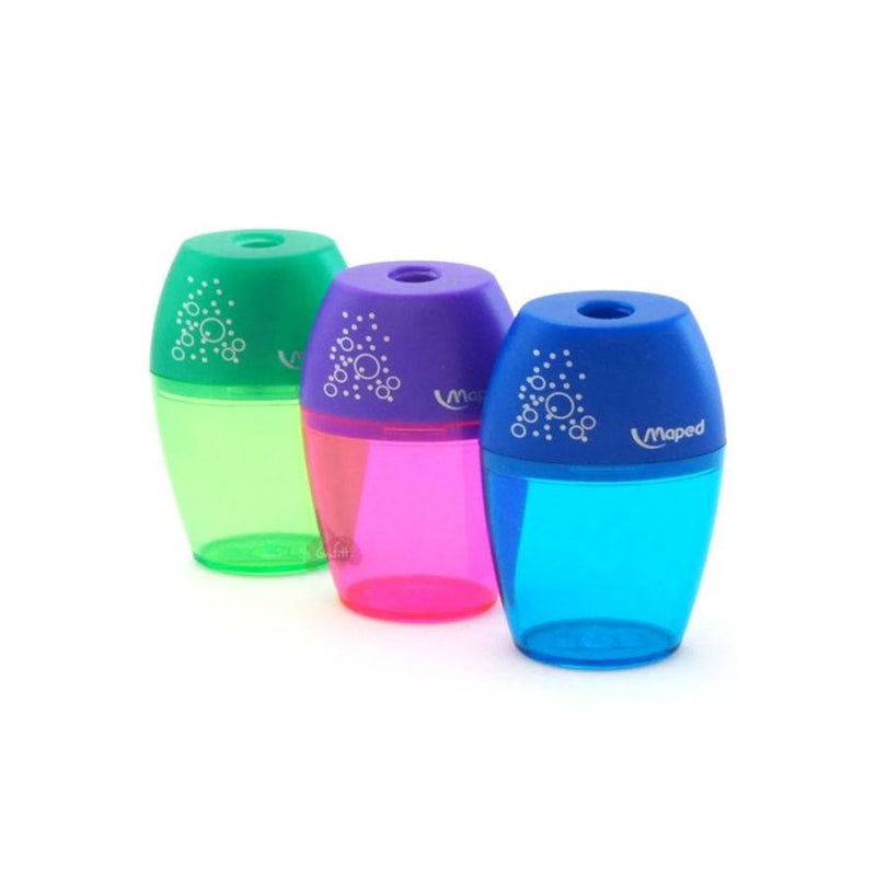 Apontador com Deposito Shaker Cores Diversas - Maped