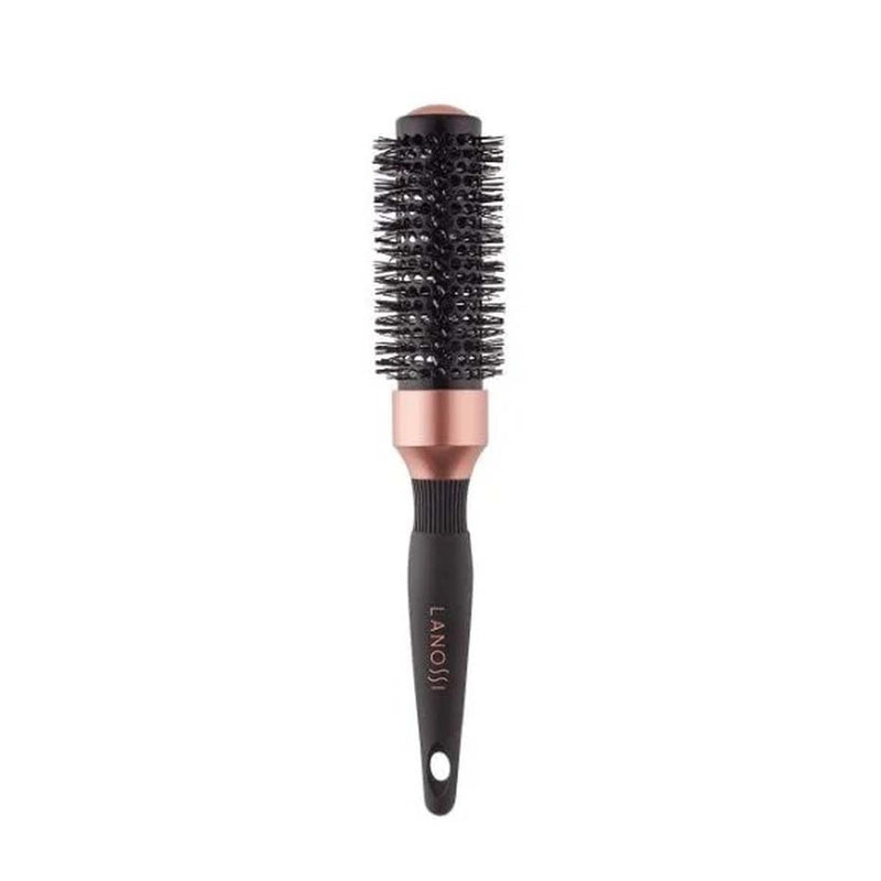 ESCOVA DE CABELO MODELADORA TERMICA 33MM BRONZE LANOSSI LS0013