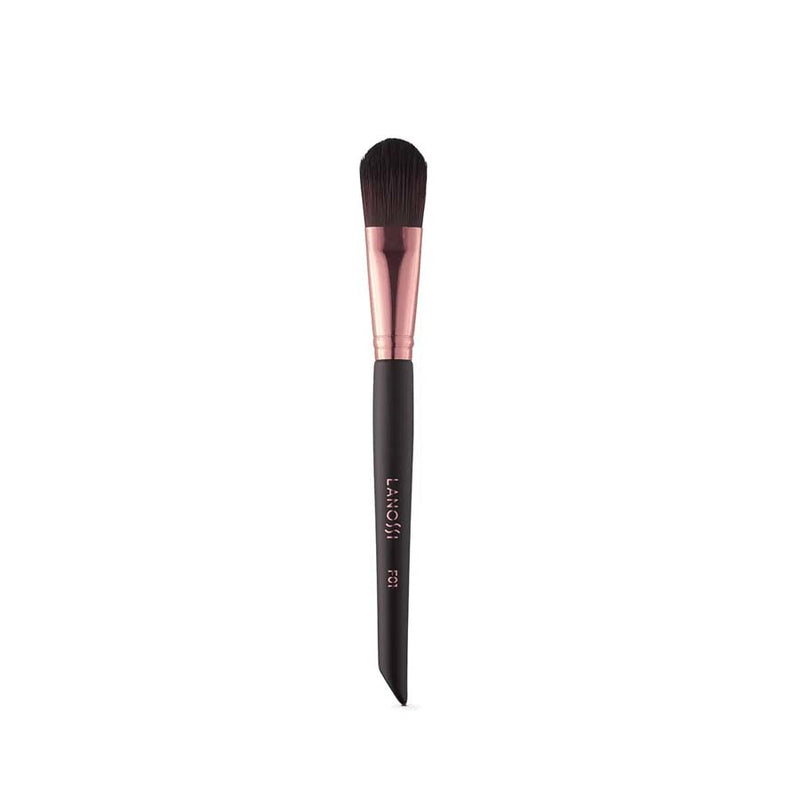 PINCEL LÍNGUA DE GATO ROSÉ BLACK PARA BASE F01