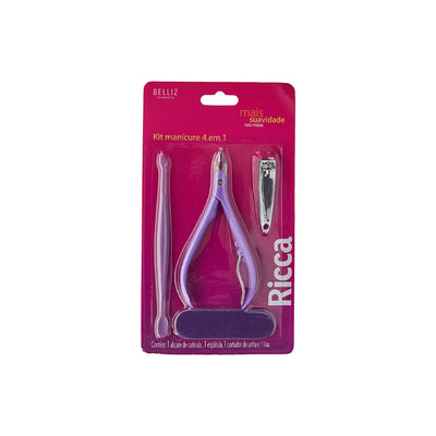 Kit Manicure 4 em 1 Ricca