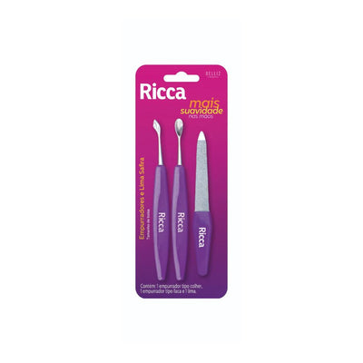 Kit Ricca Empurradores e Lima