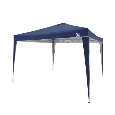 Tenda Gazebo Dobrável 3 m x 3 m Poliéster Azul Bel