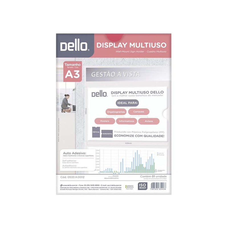 Quadro Multiuso A3 CRISTAL DELLO 0533.H.0012