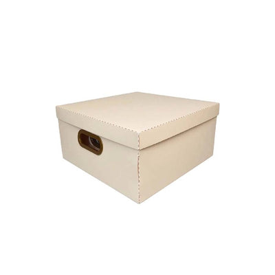 Caixa Organizadora Linho Grande 35x35x16cm - Dello