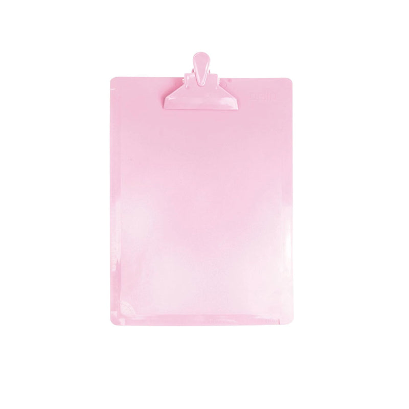 Prancheta DelloColor com Prendedor Plástico Rosa