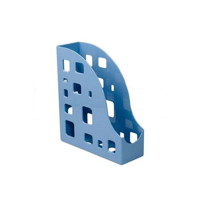 Organizador de Pastas e Revistas Simples Azul Claro Dellocolor Dello - 6023.B.0006