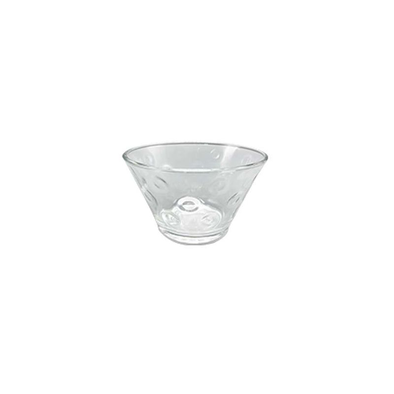 BOWL PEQUENO COM TEXTURA 350M COR TRANSPARENTE