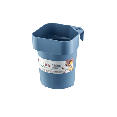 COPO PORTA PINCEL E MAQUIAGEM - AZUL