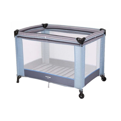 Berço Portátil Fit Voyage Azul Geo