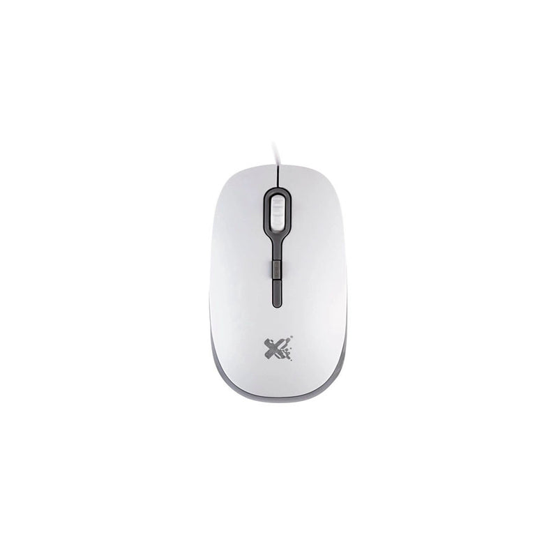 Mouse Óptico Soft Cinza 1200 DPI Maxprint