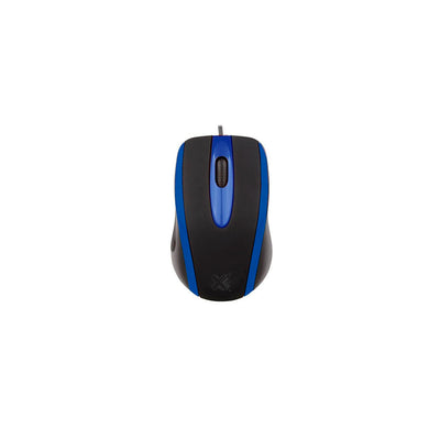Mouse Techzone Preto/Azul Maxprint