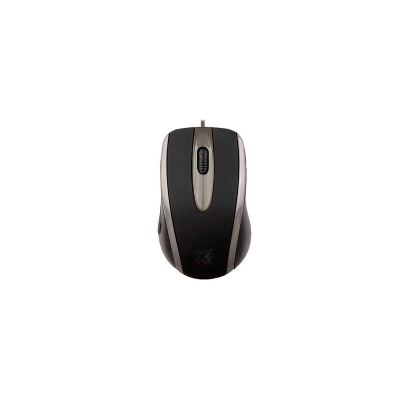 Mouse Techzone Preto/Cinza Maxprint