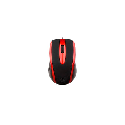 Mouse Techzone Preto/Vermelho Maxprint