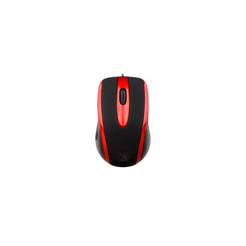Mouse Techzone Preto/Vermelho Maxprint