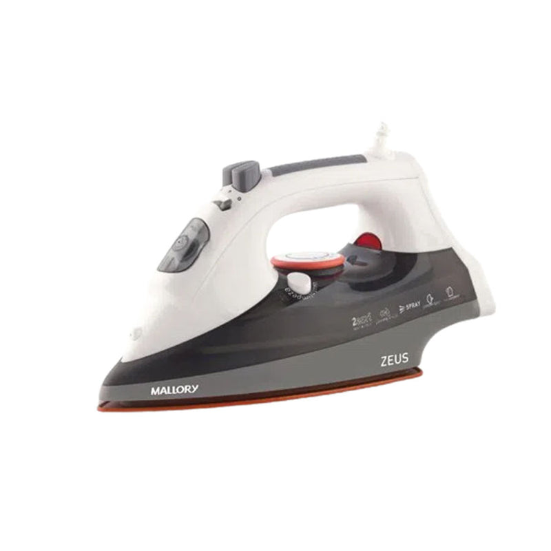 Ferro de passar a Vapor Mallory Ceramic 1250W Zeus Branco 60Hz