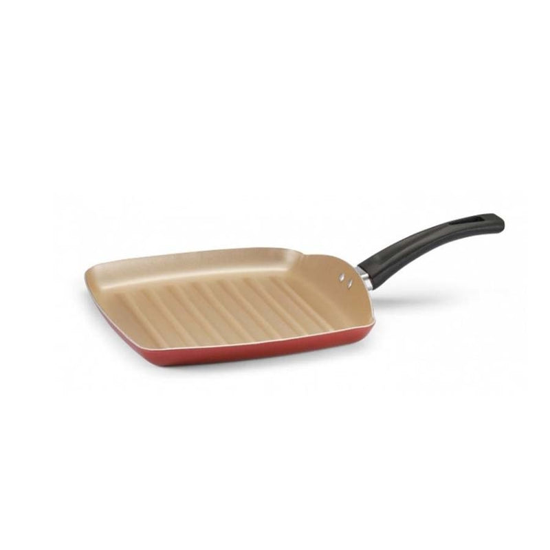Bistequeira Quadrada Cereja 24cm Premium Panelux