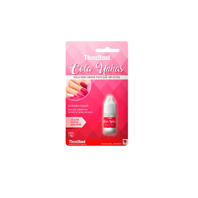 COLA PARA UNHAS POSTIÇAS THREE BOND