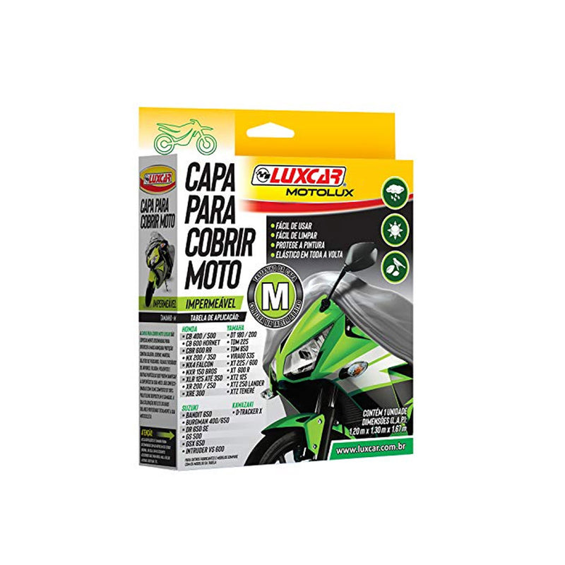 Capa para Motocicleta Tamanho M - Lux Car